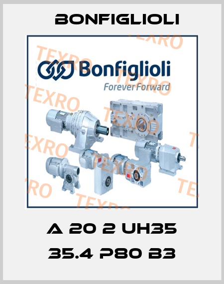 A 20 2 UH35 35.4 P80 B3 Bonfiglioli
