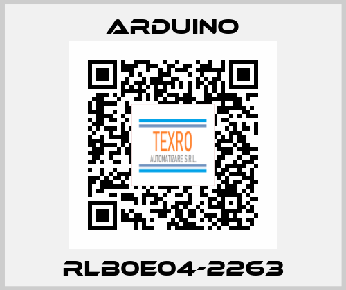 RLB0E04-2263 Arduino