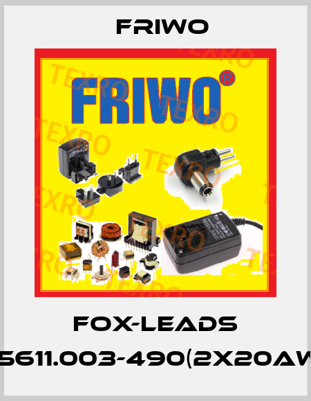 FOX-Leads 10.5611.003-490(2X20AWG) FRIWO