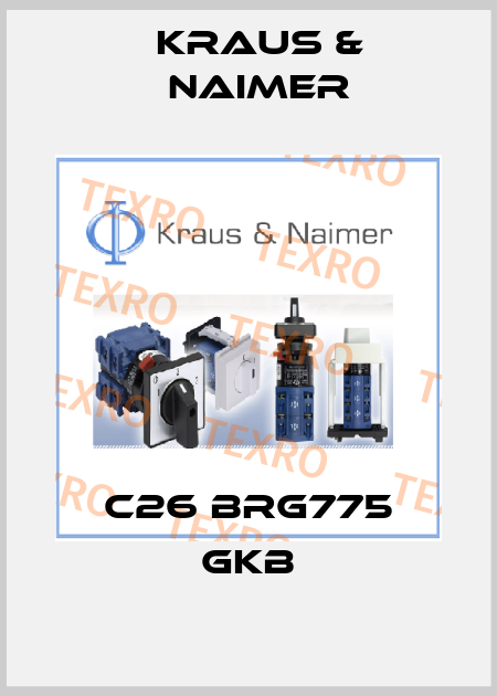 C26 BRG775 GKB Kraus & Naimer