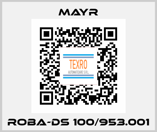 ROBA-DS 100/953.001 Mayr