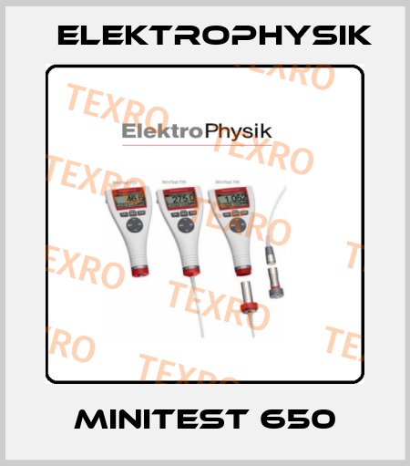MiniTest 650 ElektroPhysik