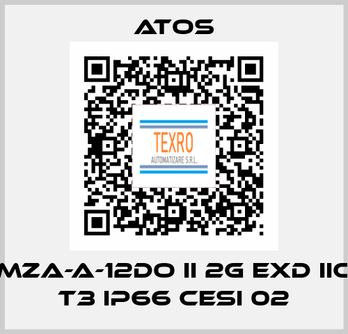 MZA-A-12DO II 2G Exd IIC T3 IP66 CESI 02 Atos