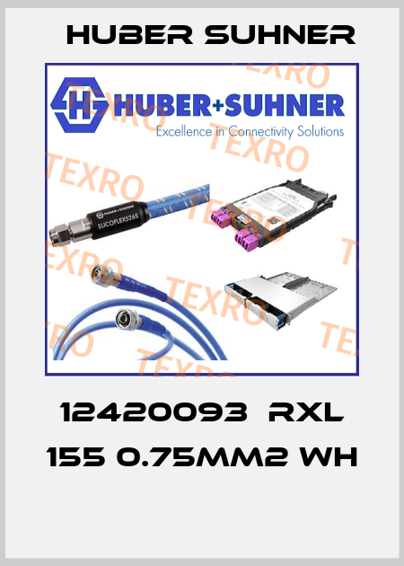 12420093  RXL 155 0.75MM2 WH  Huber Suhner
