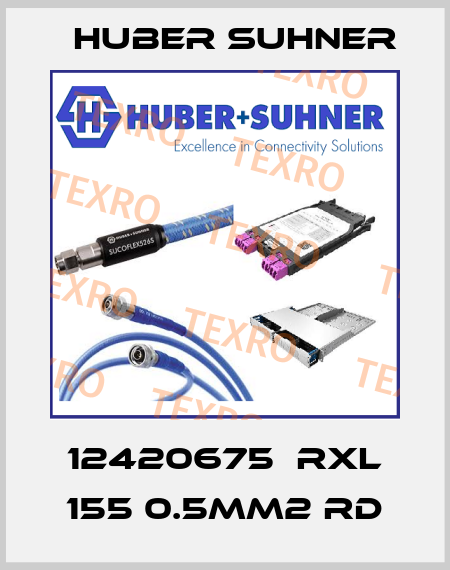 12420675  RXL 155 0.5MM2 RD Huber Suhner