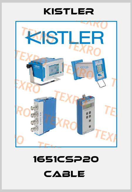 1651CSP20 Cable  Kistler