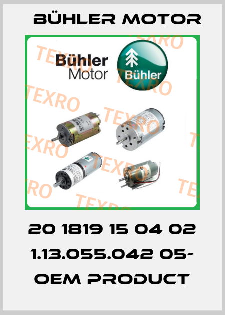 20 1819 15 04 02 1.13.055.042 05- OEM product Bühler Motor