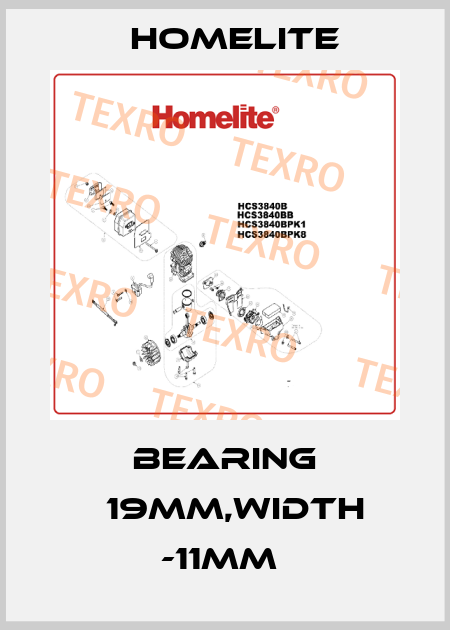 bearing ф19mm,width -11mm  Homelite