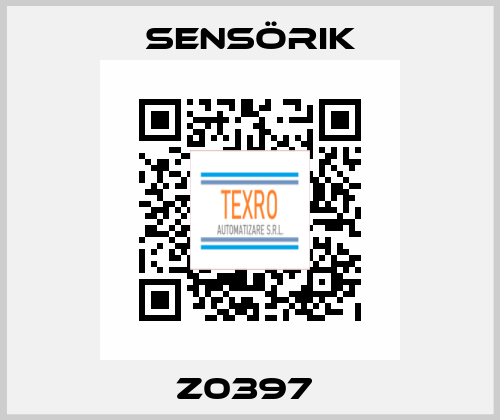 Z0397  Sensörik