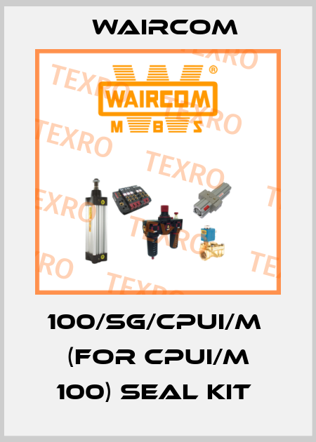 100/SG/CPUI/M  (for CPUI/M 100) seal kit  Waircom