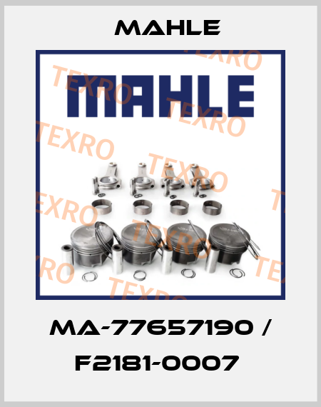 MA-77657190 / F2181-0007  MAHLE