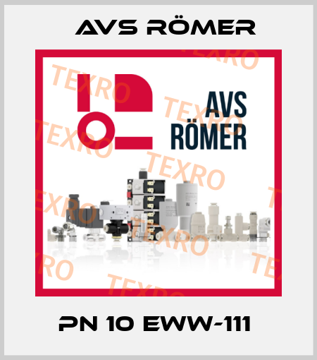 PN 10 EWW-111  Avs Römer