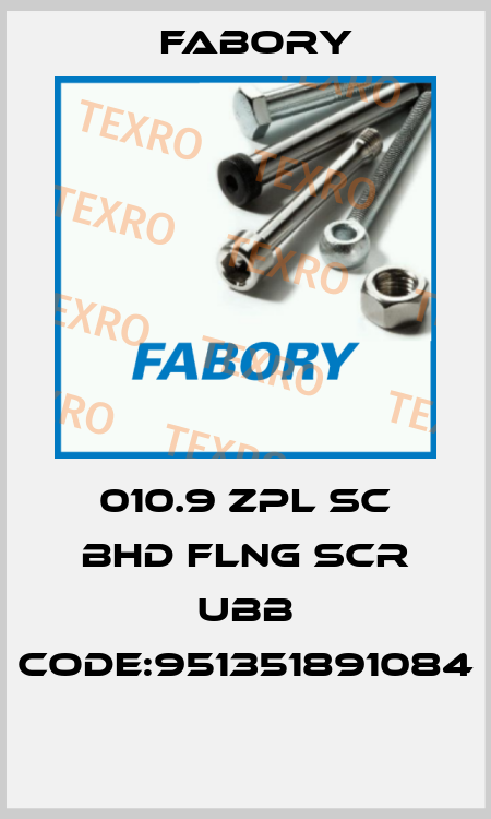 010.9 ZPL SC BHD FLNG SCR UBB code:951351891084  Fabory