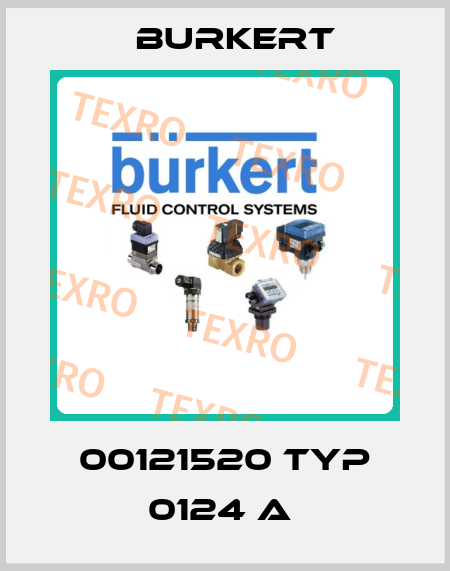 00121520 Typ 0124 A  Burkert