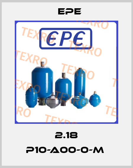 2.18 P10-A00-0-M  Epe