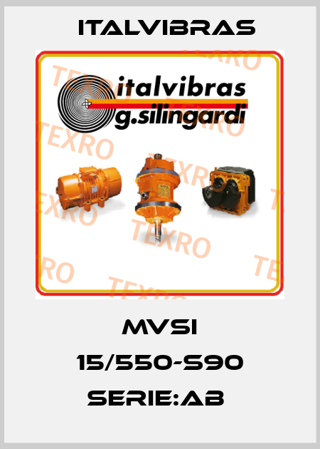 MVSI 15/550-S90 SERIE:AB  Italvibras
