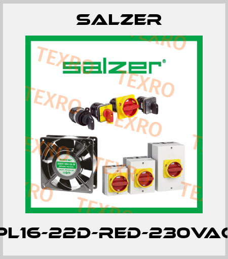 PL16-22D-Red-230VAC Salzer