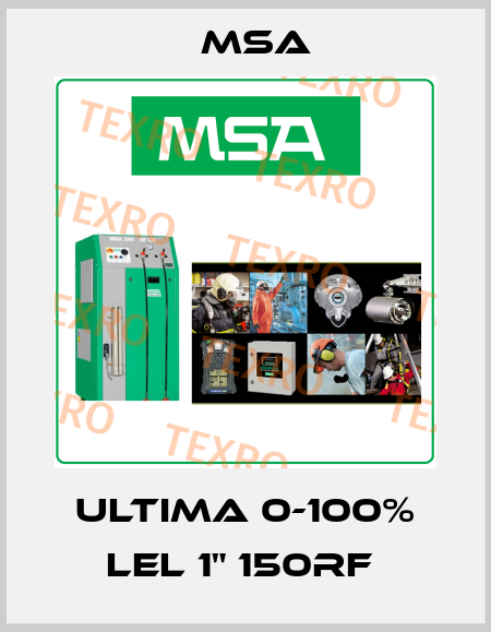  ULTIMA 0-100% LEL 1" 150RF  Msa