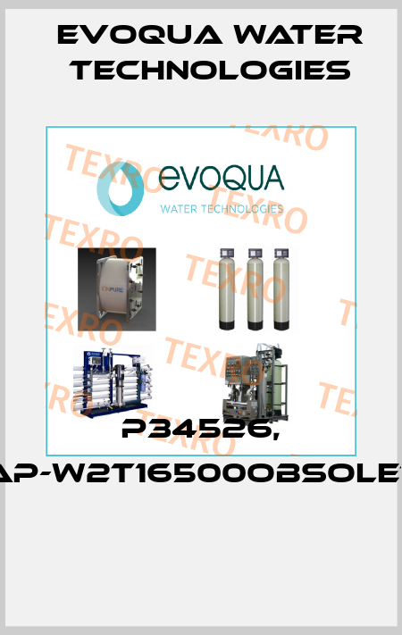 P34526, SAP-W2T16500obsolete  Evoqua Water Technologies