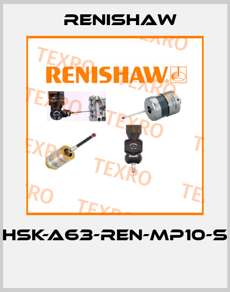 HSK-A63-REN-MP10-S  Renishaw