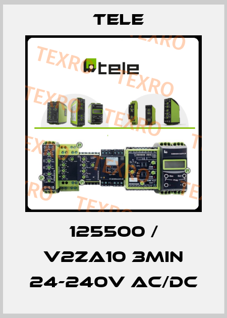 125500 / V2ZA10 3MIN 24-240V AC/DC Tele