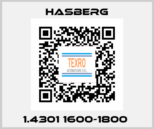 1.4301 1600-1800  Hasberg