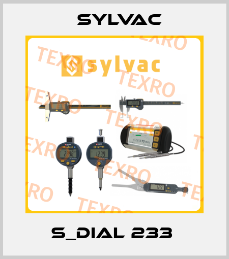 S_Dial 233  Sylvac