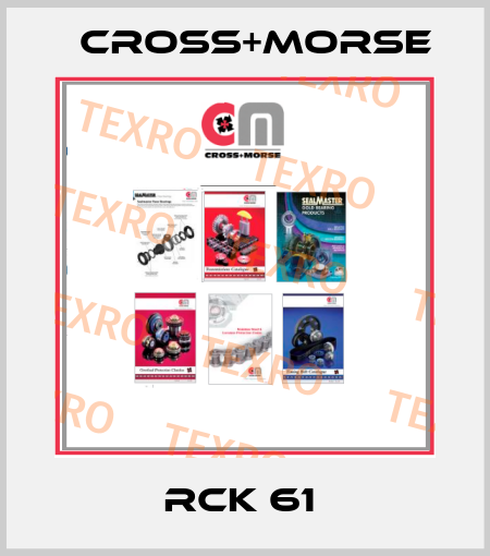 RCK 61  Cross+Morse