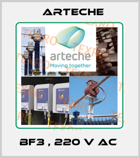 BF3 , 220 V AC  Arteche