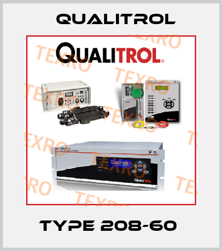 TYPE 208-60  Qualitrol
