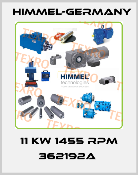 11 KW 1455 RPM 362192A  Himmel-Germany