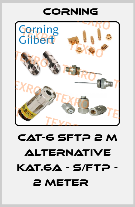 Cat-6 SFTP 2 m Alternative KAT.6A - S/FTP - 2 METER     Corning