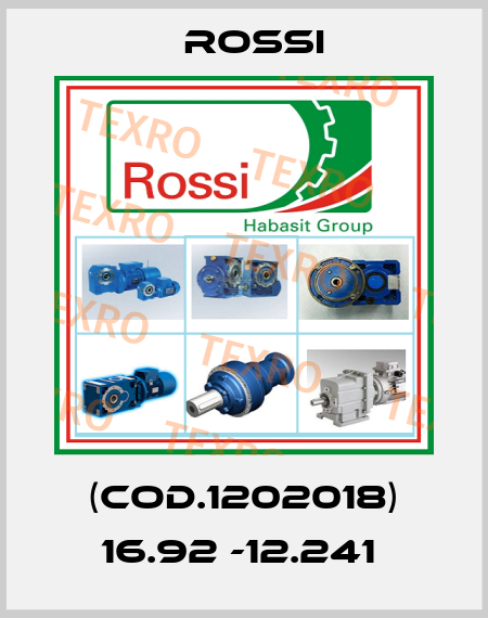 (Cod.1202018) 16.92 -12.241  Rossi