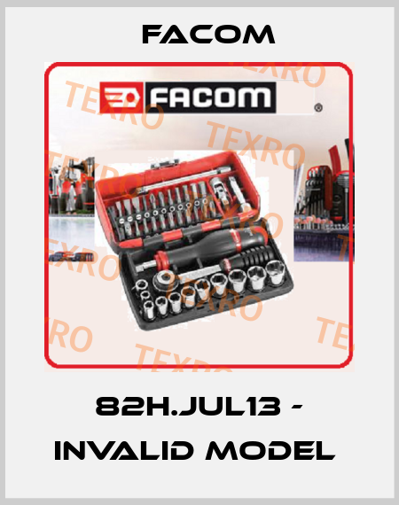 82H.JUL13 - invalid model  Facom