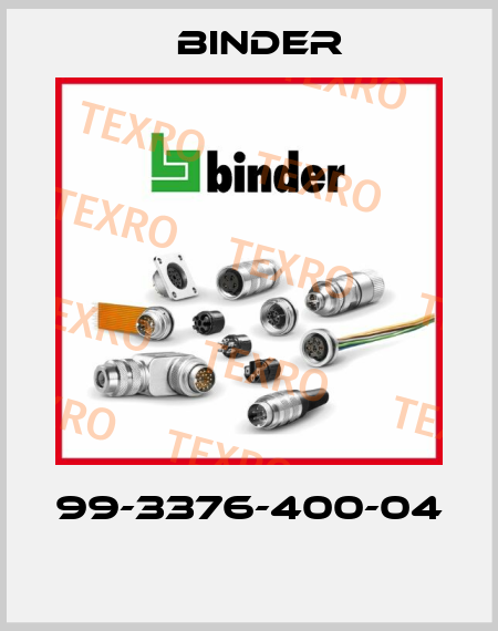 99-3376-400-04  Binder