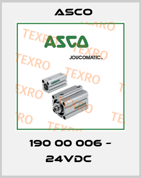 190 00 006 – 24VDC  Asco