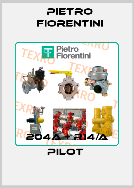 204A + R14/A pilot  Pietro Fiorentini