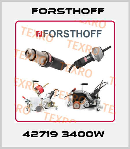 42719 3400W  Forsthoff