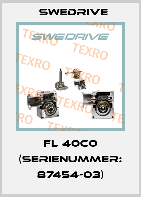 FL 40C0 (Serienummer: 87454-03) Swedrive