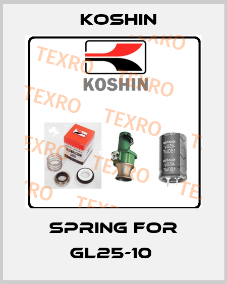 SPRING for GL25-10  Koshin