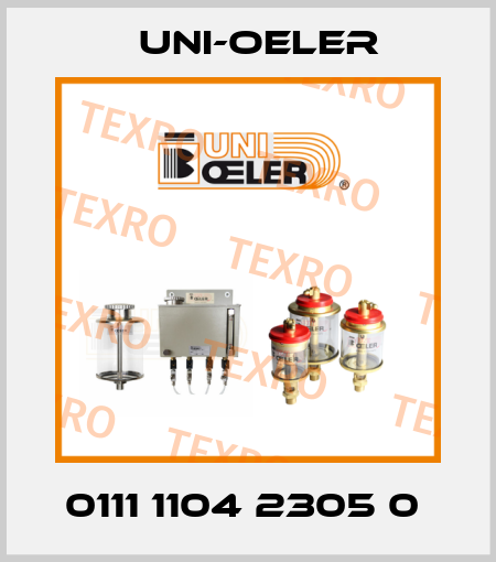 0111 1104 2305 0  Uni-Oeler