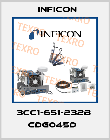 3CC1-651-232B  CDG045D   Inficon