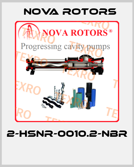 2-HSNR-0010.2-NBR  Nova Rotors