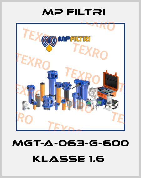 MGT-A-063-G-600  Klasse 1.6  MP Filtri