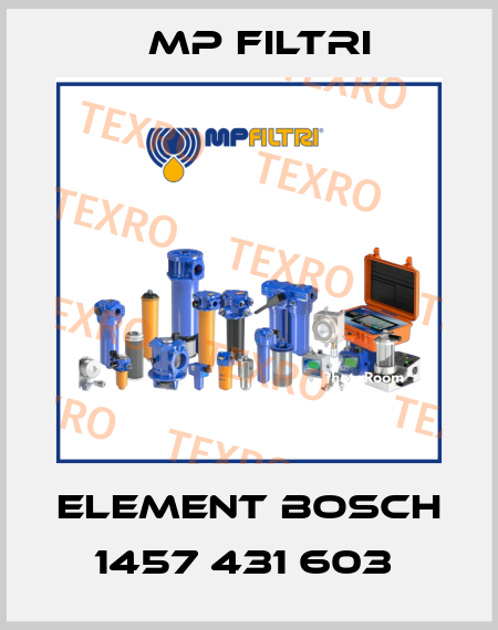 Element Bosch 1457 431 603  MP Filtri