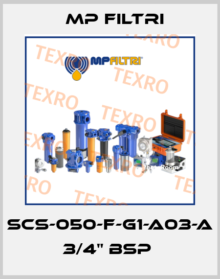 SCS-050-F-G1-A03-A  3/4" BSP  MP Filtri