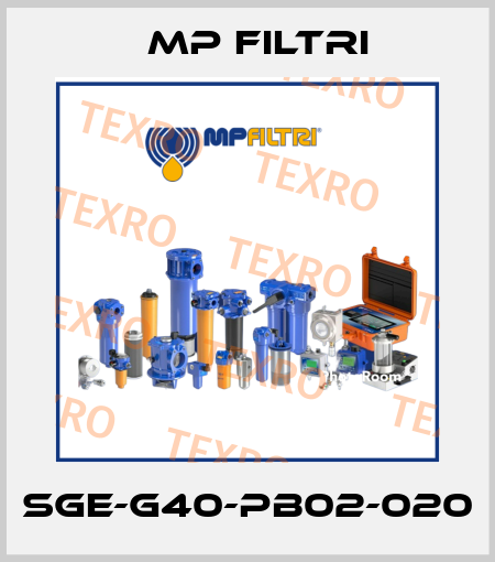 SGE-G40-PB02-020 MP Filtri