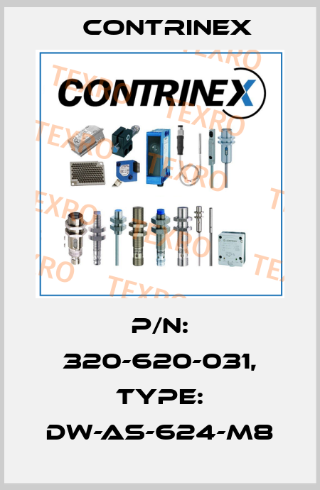 p/n: 320-620-031, Type: DW-AS-624-M8 Contrinex