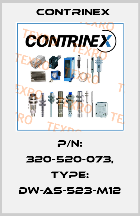p/n: 320-520-073, Type: DW-AS-523-M12 Contrinex