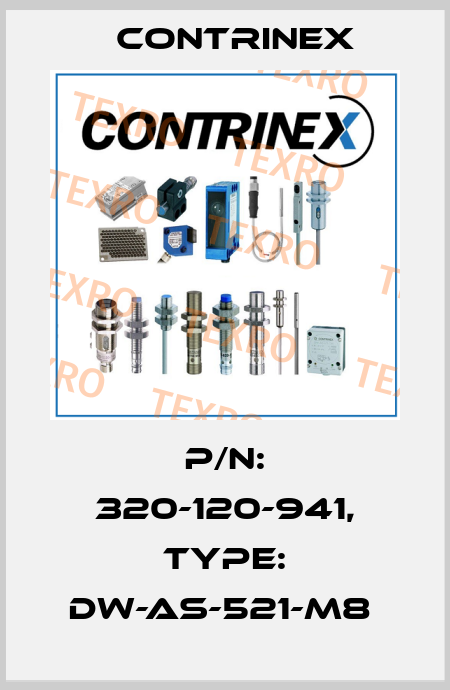 P/N: 320-120-941, Type: DW-AS-521-M8  Contrinex